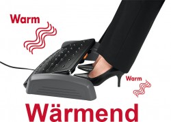 Wärmende Fußstütze -heizend,Temperaturkontrolle, Auto Abschaltung, wärmt kalte Füsse, Professional Fußstützen Serie 