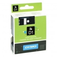 Schriftbandkassette 6mm schwarz grün für DYMO LabelManager 200 